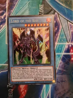 Yugioh Lord of the Red DRL2-EN016 1ST ED NM SECRET - Image 1