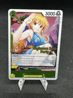 One Piece Promo O-Nami (Beginners Deck Party) OP06-101 NM - Image 1