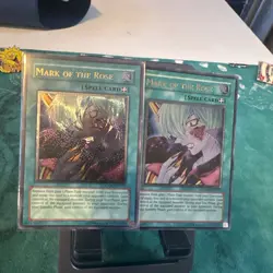 Mark of the Rose (UTR) -EN047 Ultimate Rare Crossroads of Chaos YuGiOh Card x2 - Image 1