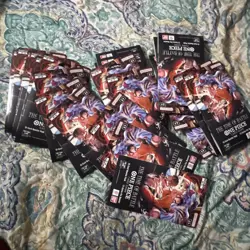 NEW One Piece TCG OP-16 The Time of Battle Sleeved Booster Packs Lot Of 30 - Image 1