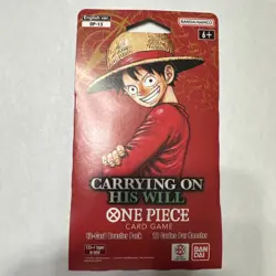 One Piece OP-13 Carrying On His Will Sleeved Booster Pack English - Image 1