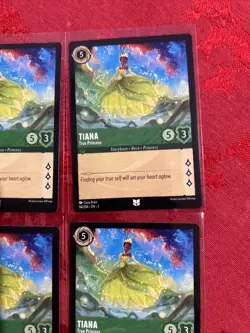 4x Disney Lorcana: Rise of the Floodborn - Tiana - True Princess - 94/204 x4 - Image 2