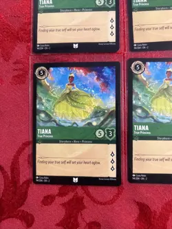 4x Disney Lorcana: Rise of the Floodborn - Tiana - True Princess - 94/204 x4 - Image 4