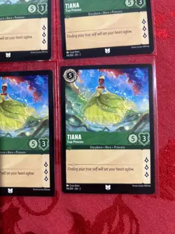 4x Disney Lorcana: Rise of the Floodborn - Tiana - True Princess - 94/204 x4 - Image 5