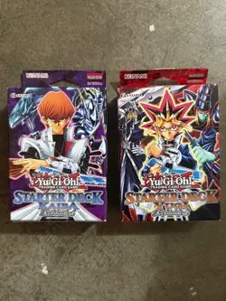 YUGIOH 1ST ED SETO KAIBA & YUGI RELOADED STARTER DECKS FACTORY SEALED BRAND NEW - Image 1