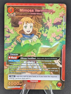 Union Arena Mimosa Vermillion UE08BT/BCV-1-093 (SR) - UE08BT: Black Clover - Image 1