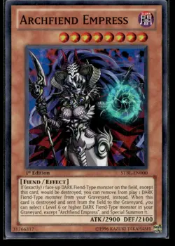 Archfiend Empress Starstrike Blast STBL-EN000 MP YuGiOh TCG | Buy 10 Get 10 Free - Image 1