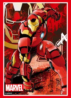 Bushiroad High Grade Card Sleeves - Marvel - Iron Man - 75 Count - Image 1