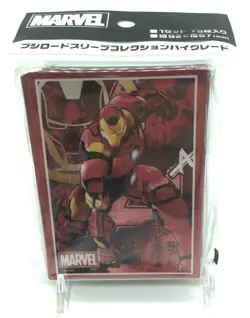 Bushiroad High Grade Card Sleeves - Marvel - Iron Man - 75 Count - Image 2