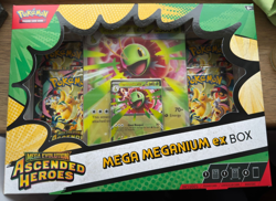Pokemon TCG - Mega Evolution Ascended Heroes Mega Meganium ex Box Sealed - Image 1