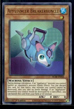 Appliancer Breakerbuncle Battles of Legend: Armageddon BLAR-EN036 MP YuGiOh TCG - Image 1