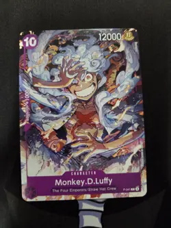 One Piece Monkey D Luffy (P-041) Starter Deck 18: Purple Luffy english card - Image 1