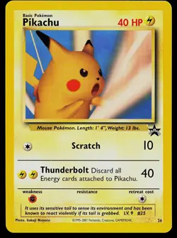 Pokemon Card - Pikachu Snap Wizards Black Star Promos 26 Promo - Image 1