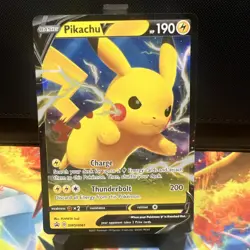 Pikachu V SWSH061 SWSH: Sword & Shield Promo Cards Holo - Image 1