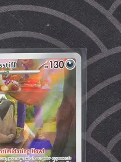 Mabosstiff 218/198 Illustration Rare Scarlet & Violet Pokemon Card NM Eng - Image 4