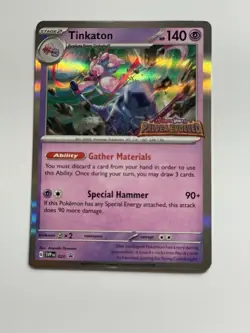 Tinkaton - 020 (Prerelease) 020 Sv: Scarlet & Violet Promo Cards Holo - Image 1