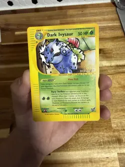 Dark Ivysaur Best Promo 6 Winner Stamp - Near Mint - Pokemon Trading Card Game - Image 2