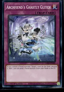 Archfiend's Ghastly Glitch Tactical Masters TAMA-EN026 MP YuGiOh TCG | Buy 10 Ge - Image 1