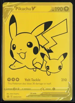 Pikachu V - SWSH145 SWSH: Sword & Shield Promo Cards NM Promo - Image 1