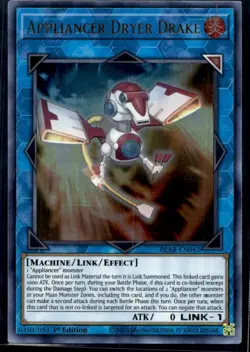 Appliancer Dryer Drake Battles of Legend: Armageddon BLAR-EN042 MP YuGiOh TCG | - Image 1