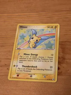 Minun 67/101 Hidden Legends Regular Card Moderately Played - Image 1