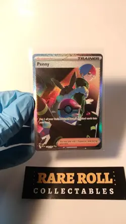 Penny - 239/091 - Pokemon Paldean Fates Special Illustration Rare Card - Image 3