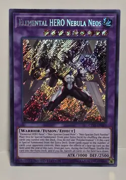 Elemental HERO Nebula Neos CT15-EN001 Secret Rare Limited Edition Yugioh NM/M - Image 1