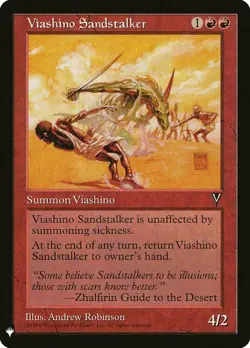 Viashino Sandstalker x1 - Mystery Booster - NM-Mint, English - Mystery Booster - Image 1