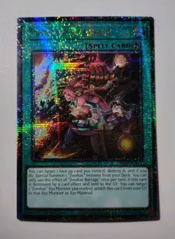 Near Mint Yugioh - Zoodiac Barrage RA04-EN091 Quarter Century Secret Rare - Image 1