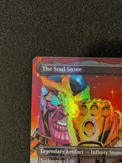 The Soul Stone Foil Borderless Marvel's Spider-Man NM MTG - Image 3