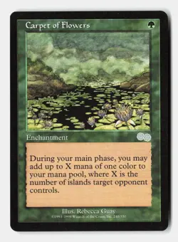 Carpet of Flowers 240 Uncommon The List Reprints Magic: The Gathering Near Mint - Image 1