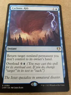 Cyclonic Rift - Commander Masters Regular - Mtg - Image 1