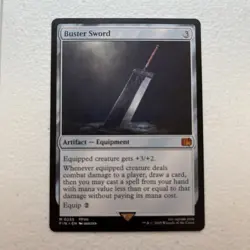 Magic The Gathering Buster Sword, FINAL FANTASY (FIN) - Image 1