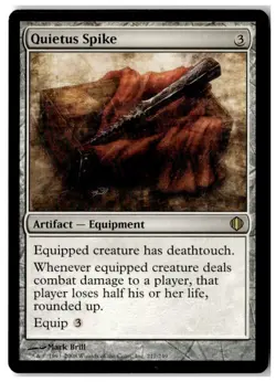 MTG Quietus Spike - Shards of Alara Moderately Played English - Image 1