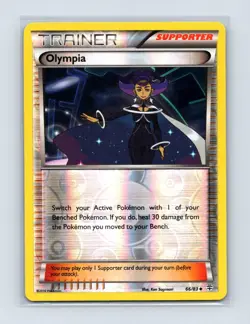 Olympia 66/83 Uncommon Generations Pokemon Reverse Holo Lightly Played - Image 1