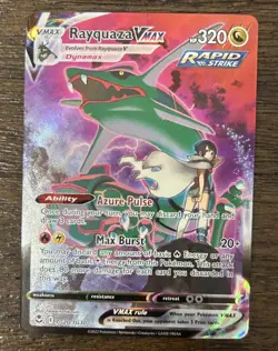 Rayquaza VMAX TG20/TG30 Evolving Skies Rapid Strike Holo Ultra Rare 320 HP - Image 1
