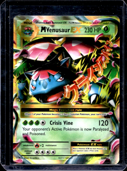 M Venusaur EX Pokemon XY Evolutions 2/108 NM+ - Image 1
