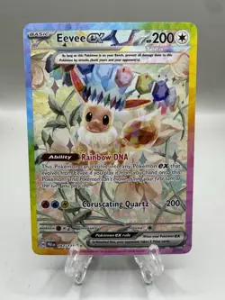 Eevee EX 167/131 SIR Special Illustration Rare Prismatic Evolutions Pokemon - Image 1