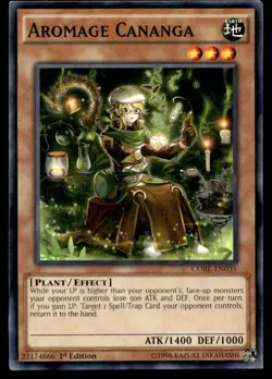 Aromage Cananga Clash of Rebellions CORE-EN035 MP YuGiOh TCG | Buy 10 Get 10 Fre - Image 1