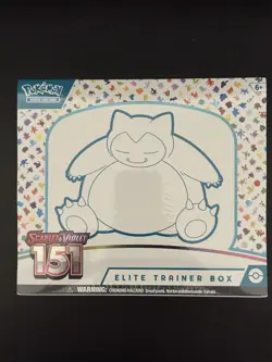 151 Scarlet & Violet Elite Trainer Box ETB *SMALL RIP READ DESCRIPTION** Pokemon - Image 1