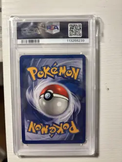 2000 Pokemon Black Star Eevee Holo Promo Pokemon League #11 PSA 7 NM - Image 2