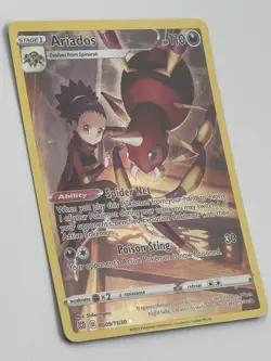 Ariados TG09/TG30 Swsh09: Brilliant Stars Trainer Gallery Holo Pokemon Single - Image 3