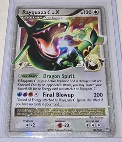 The Pokemon Company Rayquaza C LV.X 146/147 Supreme Victors Ultra Rare Holo 2009 - Image 1