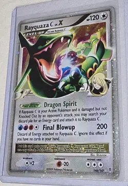 The Pokemon Company Rayquaza C LV.X 146/147 Supreme Victors Ultra Rare Holo 2009 - Image 3