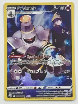 Dusknoir TG06/TG30 Swsh09: Brilliant Stars Trainer Gallery Holo Pokemon Single - Image 1