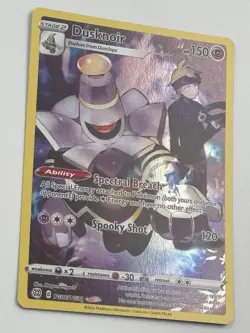 Dusknoir TG06/TG30 Swsh09: Brilliant Stars Trainer Gallery Holo Pokemon Single - Image 2
