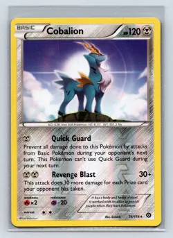 Pokemon XY - Steam Siege #74/114 Cobalion 3-10 - Image 1