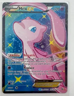 Mew EX RC24/RC25 Legendary Treasures Radiant Collection Ultra Rare Holo 2013 - Image 1