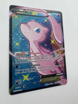 Mew EX RC24/RC25 Legendary Treasures Radiant Collection Ultra Rare Holo 2013 - Image 3