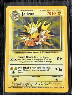 Pokemon TCG - Jolteon 4/64 Jungle Holo - Image 1